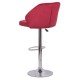 Scaun de bar ABS 129 visiniu Scaun de bar ABS 129 visiniu