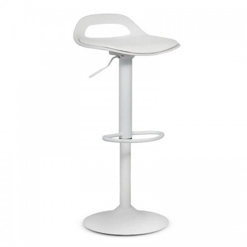 Scaun de bar inalt din piele ecologica ABS 134