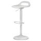 Scaun de bar inalt din piele ecologica ABS 134 Scaun de bar inalt din piele ecologica ABS 134