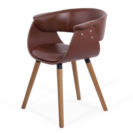 Scaun dining BUC 021 maro Scaun dining BUC 021 maro