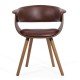 Scaun dining BUC 021 maro Scaun dining BUC 021 maro