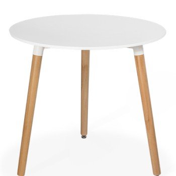 Masuta rotunda BUC 081 alba