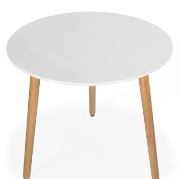 Masuta rotunda BUC 081 alba