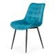Scaun living din catifea si cadrul metalic BUC 206 tucoaz Scaun living din catifea si cadrul metalic BUC 206 tucoaz