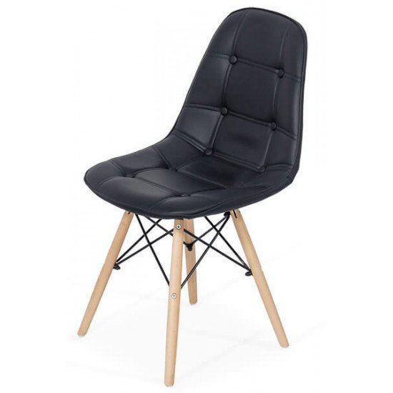 Dining chair BUC 232 black Dining chair BUC 232 black