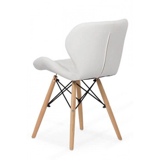 Scaun dining BUC 241 alb Scaun dining BUC 241 alb
