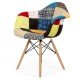 Scaun Fotoliu Patchwork BUC 243 multicolor Scaun Fotoliu Patchwork BUC 243 multicolor