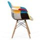 Scaun Fotoliu Patchwork BUC 243 multicolor Scaun Fotoliu Patchwork BUC 243 multicolor