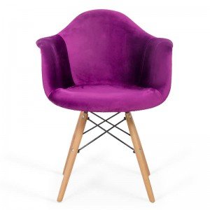 Scaun Fotoliu Patchwork BUC 243 mov