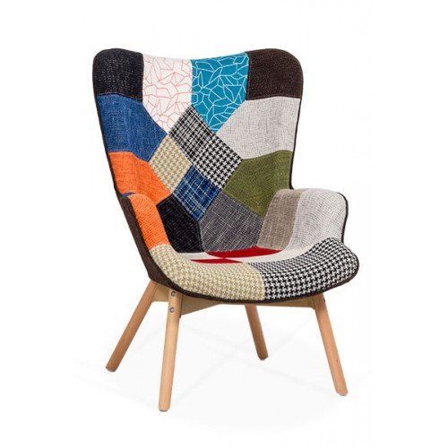 Fotoliu patchwork buc 244