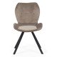 Scaun living catifea BUC 246 gri Scaun living catifea BUC 246 gri