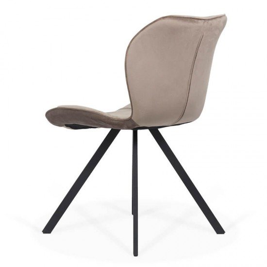 Scaun living catifea BUC 246 gri Scaun living catifea BUC 246 gri