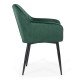 Scaun dining din catifea BUC 258 verde Scaun dining din catifea BUC 258 verde