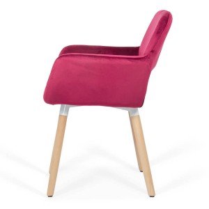 Dining chair BUC 280 burgundy Dining chair BUC 280 burgundy