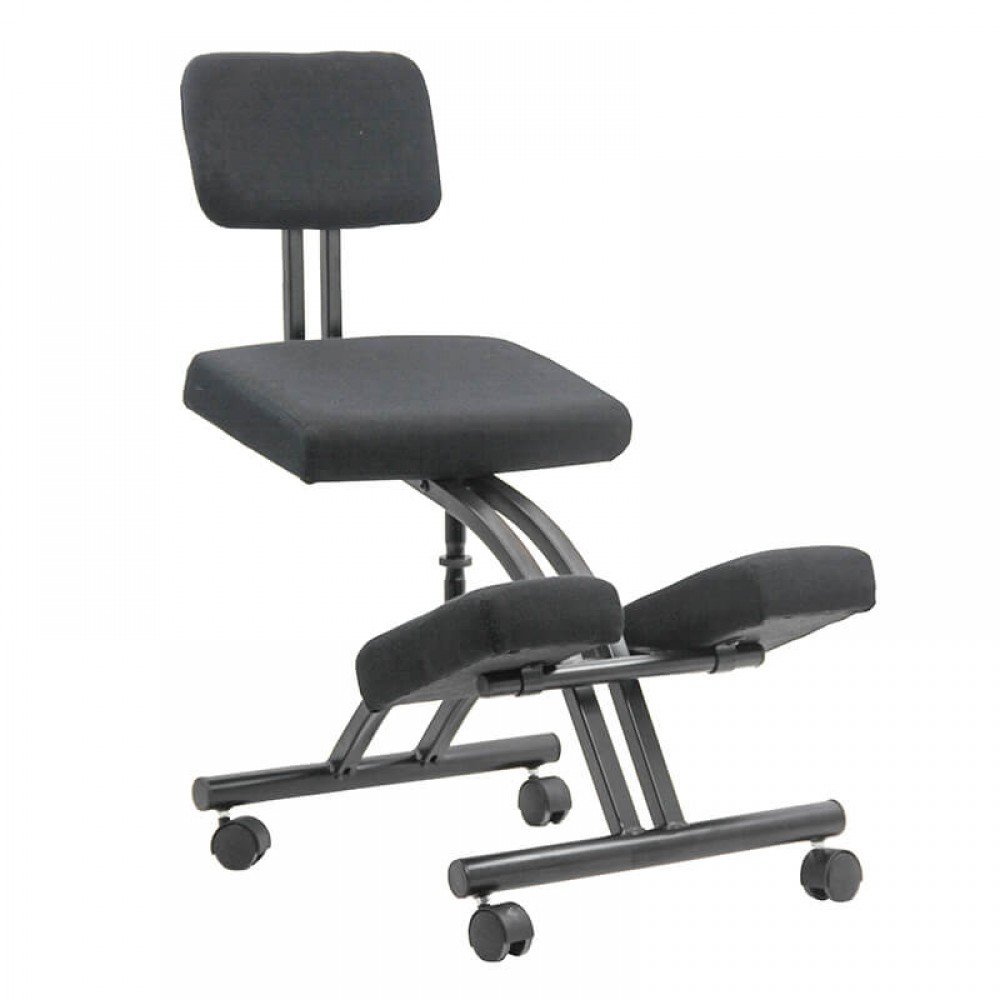 Scaun birou tip kneeling chair OFF 094 negru scauneonline.ro