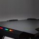 Birou Gaming cu iluminare LED OFF 300 negru