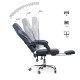 Scaun gaming cu suport de picioare OFF 302 albastru Scaun gaming cu suport de picioare OFF 302 albastru