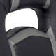 Scaun gaming cu suport de picioare OFF 302 gri Scaun gaming cu suport de picioare OFF 302 gri