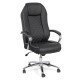 Scaun directorial cu arcuri rezistent 150 KG OFF 313 negru Scaun directorial cu arcuri rezistent 150 KG OFF 313 negru