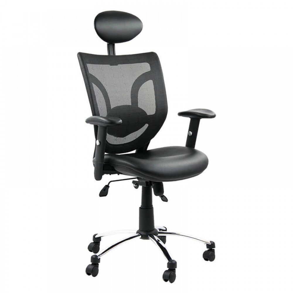 Scaun ergonomic de birou OFF 910 negru scauneonline.ro