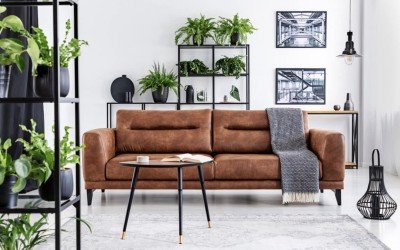 Amenajarea apartamentului cu mobilier din piele naturală/ecologică Amenajarea apartamentului cu mobilier din piele naturală/ecologică