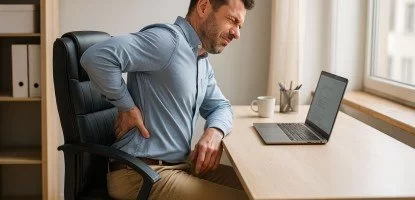 Ce sa faci daca ai dureri de spate de la statul la birou?