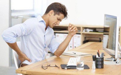 What to do if you have back pain from the state to the office