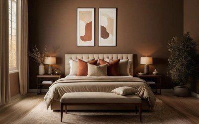Combinatii culori dormitor 2025: Inspiratie pentru un design modern si armonios