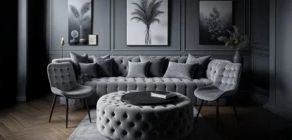 Eleganta neutrului: cum transforma culoarea gri designul interior