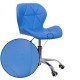 Scaun de birou OFF 334 albastru pentru copii rotativ