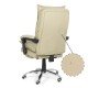 RESIGILAT - Scaun directorial cu suport de picioare si recliner OFF 419 crem