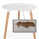 RESEALED - Round table BUC 081 white