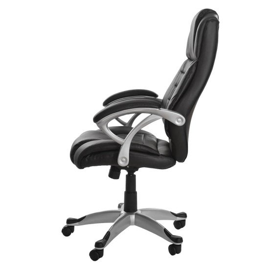 RESEALED - Office chair in ecological leather OFF 223 black