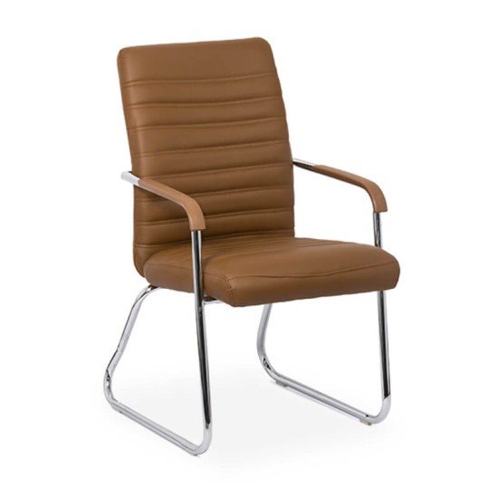RESEALED - OFF 833 brown visitor chair