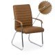 RESEALED - OFF 833 brown visitor chair
