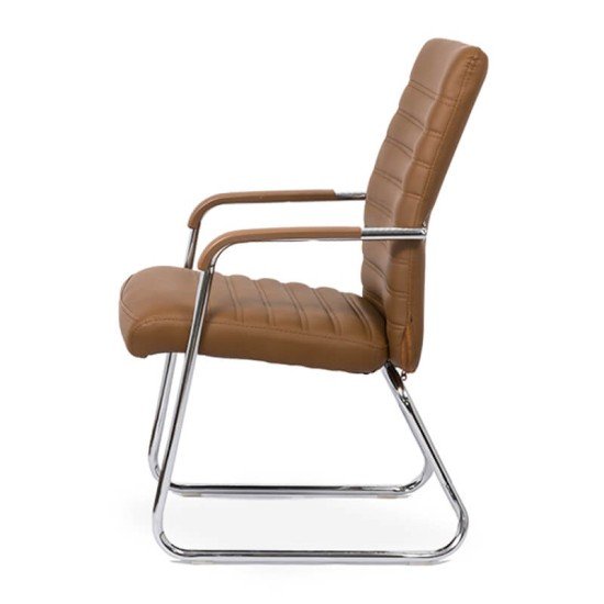 RESEALED - OFF 833 brown visitor chair