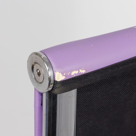 Scaun de birou OFF 802 mov din piele ecologica Scaun de birou OFF 802 mov din piele ecologica