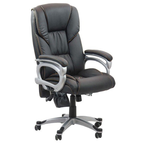 Scaun directorial cu masaj OFF 934 negru cu sistem recliner Scaun directorial cu masaj OFF 934 negru cu sistem recliner