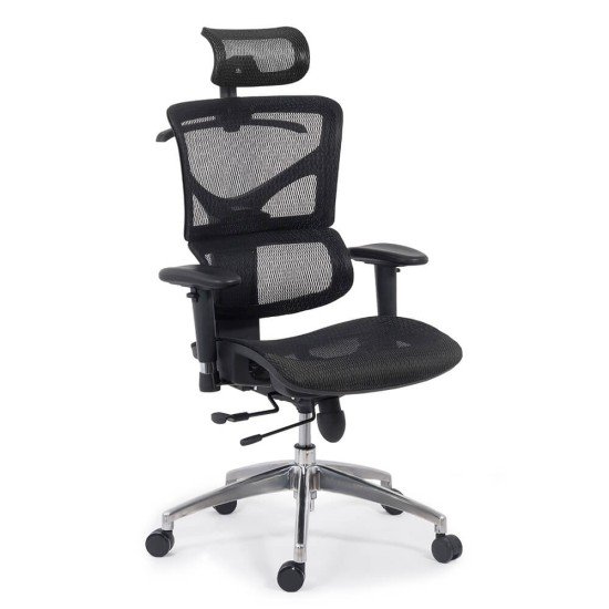 RESIGILAT - Scaun ergonomic multifunctional SYYT 9500 negru