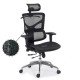 RESIGILAT - Scaun ergonomic multifunctional SYYT 9500 negru