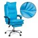Scaun directorial cu perna dubla OFF 419 albastru recliner Scaun directorial cu perna dubla OFF 419 albastru recliner