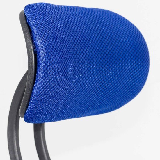 RESEALED - Mesh office chair with headrest OFF 335 blue