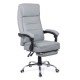 Scaun directorial cu suport de picioare OFF 425 gri recliner Scaun directorial cu suport de picioare OFF 425 gri recliner