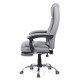 Scaun directorial cu suport de picioare OFF 425 gri recliner Scaun directorial cu suport de picioare OFF 425 gri recliner