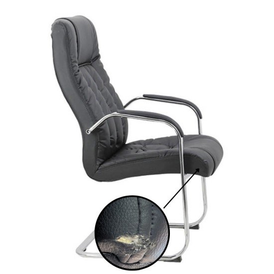 RESEALED - Visitor chair OFF 8115 black