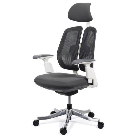 RESIGILAT - Scaun ergonomic multifunctional cu brate reglabile SYYT 9505 gri