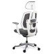 RESIGILAT - Scaun ergonomic multifunctional cu brate reglabile SYYT 9505 gri