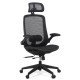 RESEALED - Multifunctional ergonomic chair with folding arms SYYT 9509 black