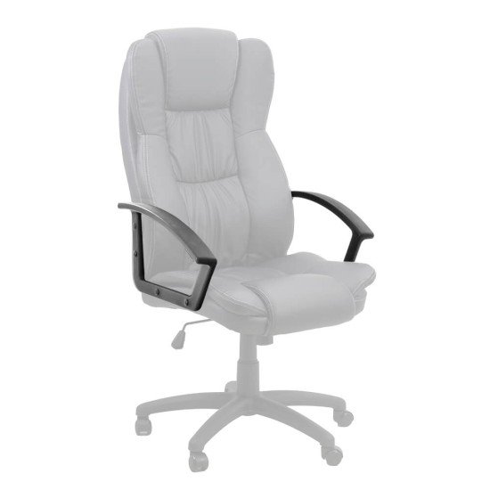 Scaun de birou OFF 510 negru din piele eco Scaun de birou OFF 510 negru din piele eco