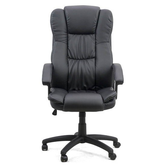 Scaun de birou OFF 510 negru din piele eco Scaun de birou OFF 510 negru din piele eco